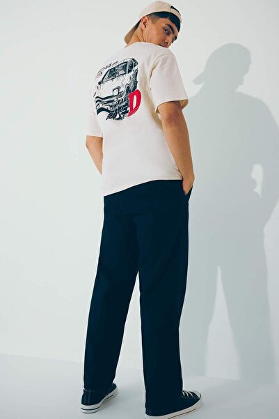 DeFacto Wide Leg Fit Geniş Kalıp Normal Bel Geniş Paça Yazlık Jean Pantolon C2044ax24sm