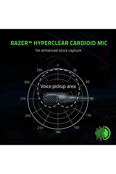 RAZER BlackShark V2 X Gaming Headset: 7.1 Surround Sound, 50mm Drivers, Memory Foam Cushion, for PC,