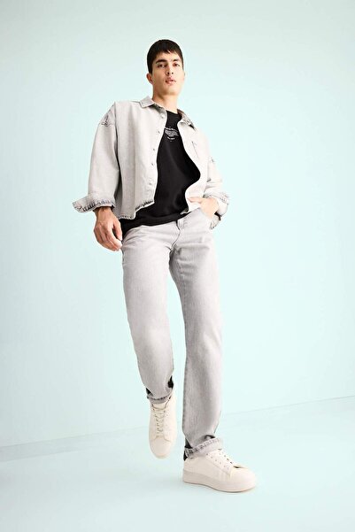 DeFacto Straight Fit Straight Leg Jeans G1285Ax25Au