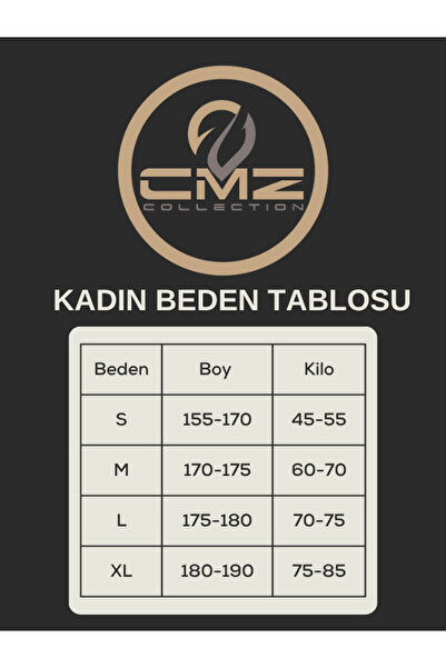 CMZ COLLECTİON Kadın Yüksek Bel Penye Modal Takım – Ispanyol Paça, Yazlık Spor Takım