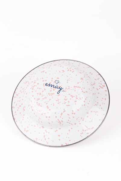 EMAYlab Speckles Pit Pasta and Salad Plate 24cm