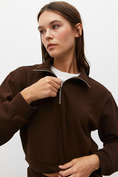 urban focus Zipper Sweatshirt