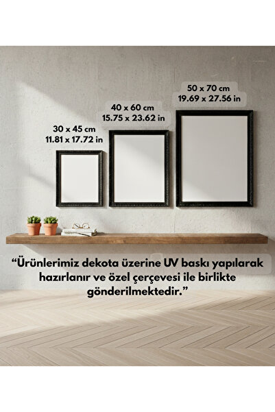 BuzzDesigns Doğa ve İnsan Soyut Tablo