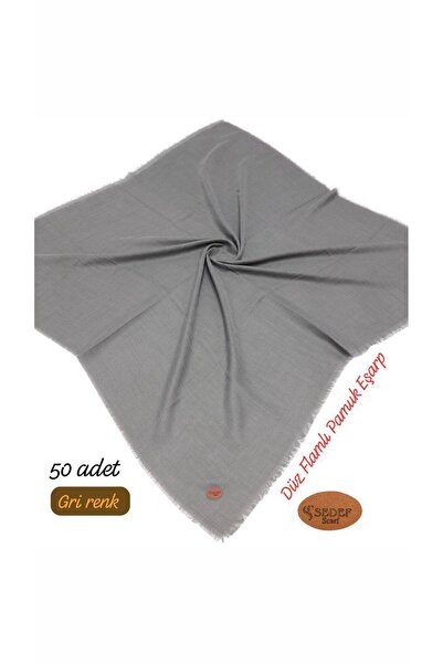 Sedef tuhafiye Tuhafiye 50 buc eșarfe din bumbac negre, cu flacără plată, eșa...