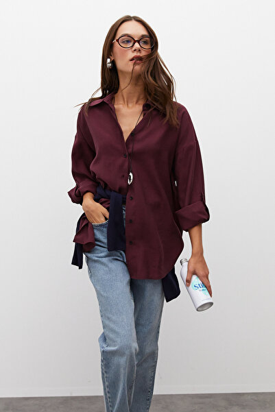urban focus Oversize Shirt with Epaulettes