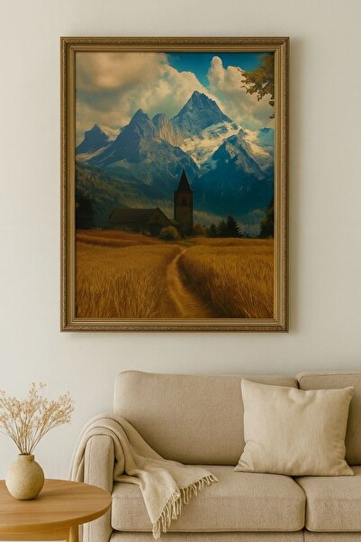 BuzzDesigns Dağ Manzaralı Tablo