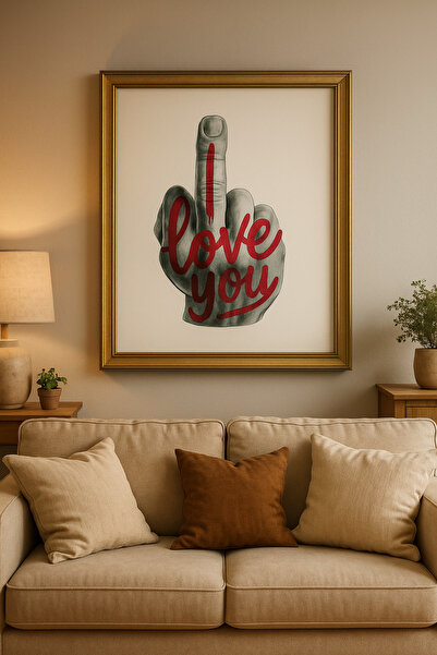 BuzzDesigns I Love You Tablo