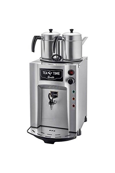 Remta Premium Jumbo Çift Demlikli Çay Kazanı Gri 15Lt DE12P