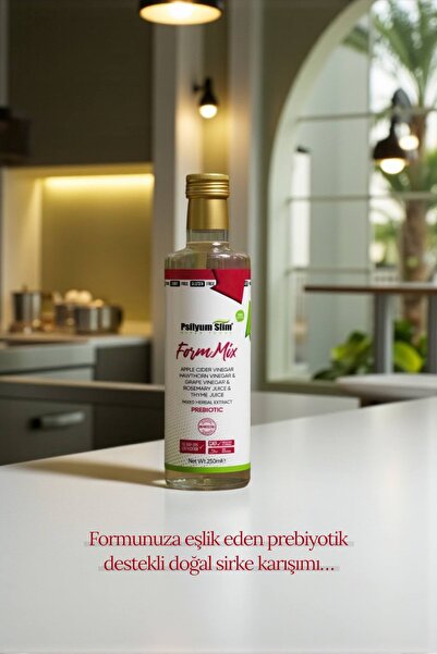 psilyum slim Günlük Detoksun Yeni Yolu Bitkisel Detox Sirke Karışımı 250 ml |...