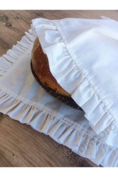 fabricorg 100% Cotton Raw Cloth Frilly American Towel - Kitchen & Dishcloth (35X45 cm) 4 Pcs