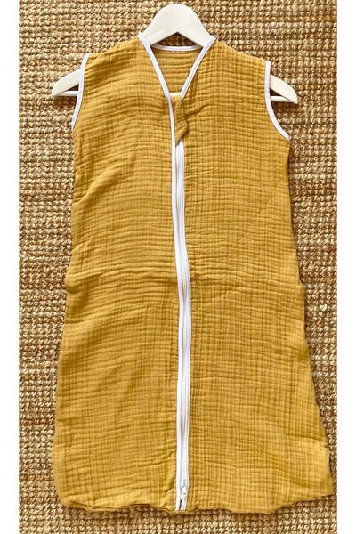 yorni Product Size 85cm, 6-18 Months, Summer and Seasonal 4 Layers Muslin Fabric Baby Kids Bag Sleeping Bag