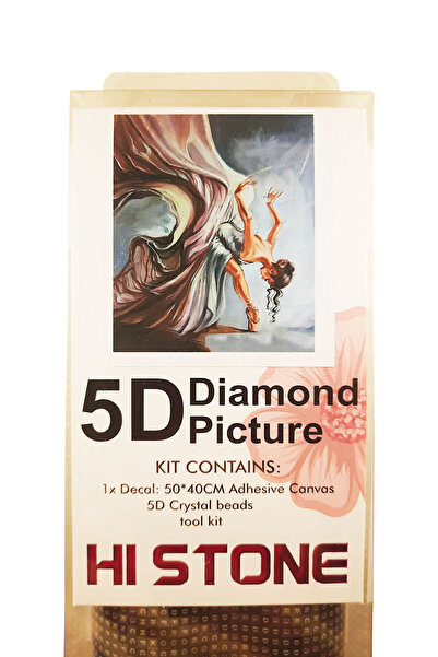 histone 5D Elmas Taş İşleme Kiti 40x50 cm Balerin Desen