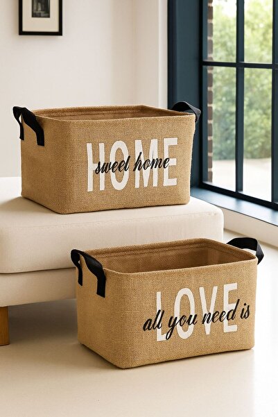 northern fashion 2'li Set Jüt, Dolap Içi Çamaşır Çocuk Odası Oyuncak Düzenley...