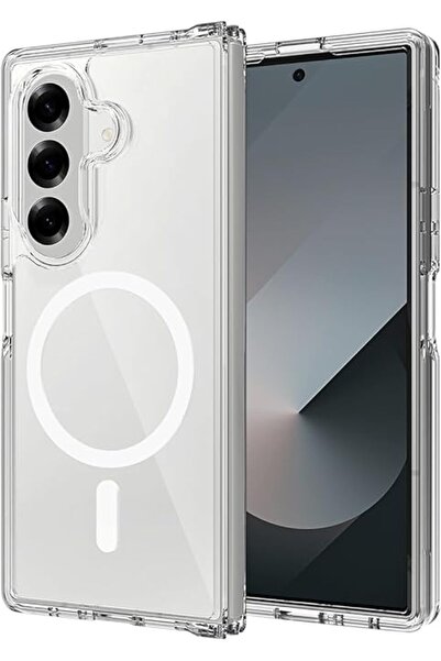 Glassology غطاء سيليكون شفاف لهاتف سامسونج جالاكسي زد فولد 7 - نحيف، مقاوم لل...