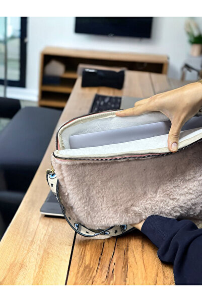 PLUSH STUDIO بودرة توسكاز 13-13.3-14 بوصة ماك بوك، حقيبة كمبيوتر محمول