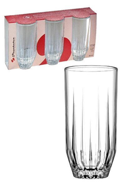 Nextpage Paşabahçe Echo Su Bardak Set 3 Lü 520272