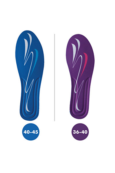 Blue Gel BG191 | Yumuşak Memory Foam Ayakkabı Tabanı, Darbe Emici, Konforlu, Spor Ve Günlük Iç Tabanlık