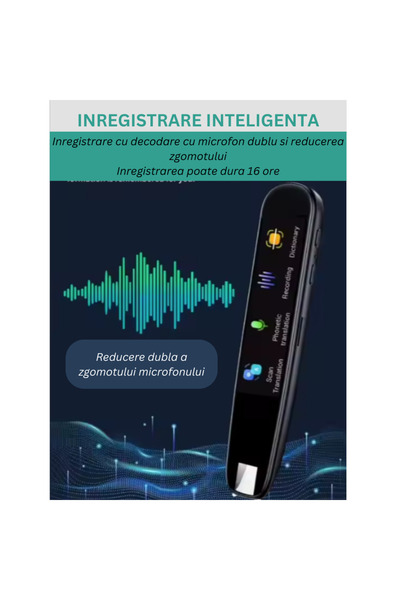 OEM Pix Scanner inteligent cu Traducere Vocala si Text din 116 Limbi