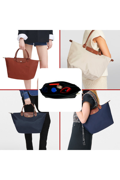 AGUELLE STYLE Women's Bag Organizer (Terra) - Longc. Fit for Brand Bag