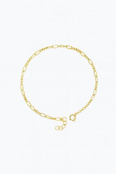 Çgk Çiğdem Gürel Kuyumculuk Figaro Zincir Altın Bileklik