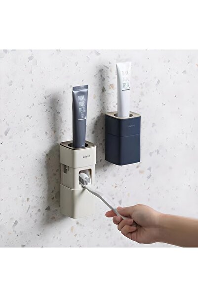 Etravel Toothpaste Holder Wall Mounted – Practical, Hygienic, and Organizing Bathroom Accessory
