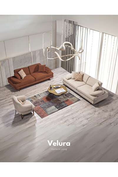 Velura Home & Living Sultan Koltuk Takımı & Oturma Grubu (3+3+1)