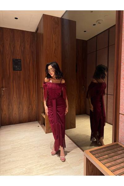 Generic Burgundy dress