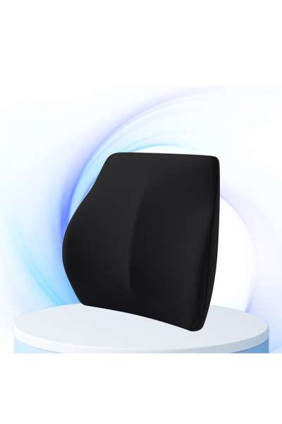 AutoFamily AUTO FAMILY Ergonomic Lumbar Support Backrest Pillow for Car & Office Chair – Memory Foam Cushion