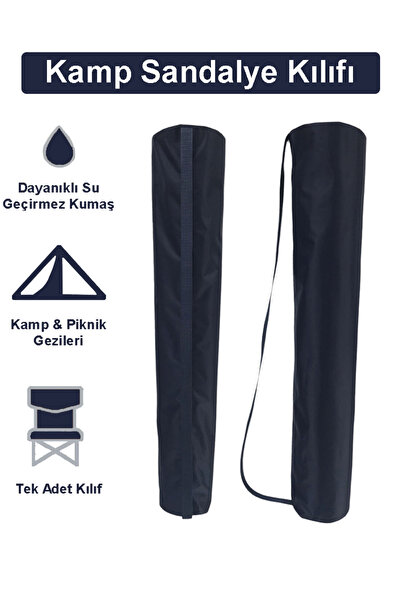 Wallery Bags Fermuarlı Kamp Sandalyesi Kılıfı Sandalye Taşıma Çantası