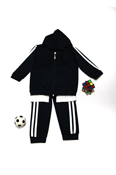 Pırlanta baby Şık ve Rahat 2 Parça Çocuk cepli fermuarlu Eşofman Takımı