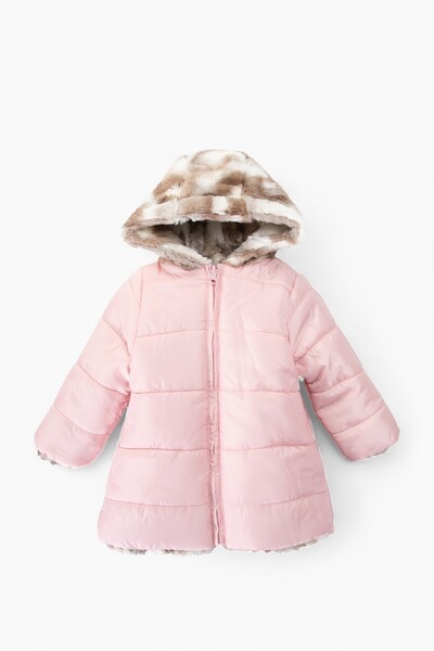 Midimod 2-7 років Двосторонній товстий полярний зимовий куртка для дівчаток