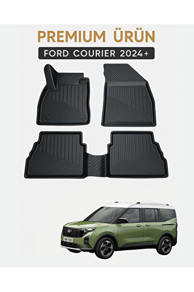Ford Tourneo Courier 2024 Ve Sonrası 3D Havuzlu Oto Paspas Premium