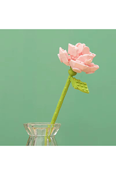 Stavye Plante Rosa Multiflora Lego Flower Model Building Kit Adult and Child