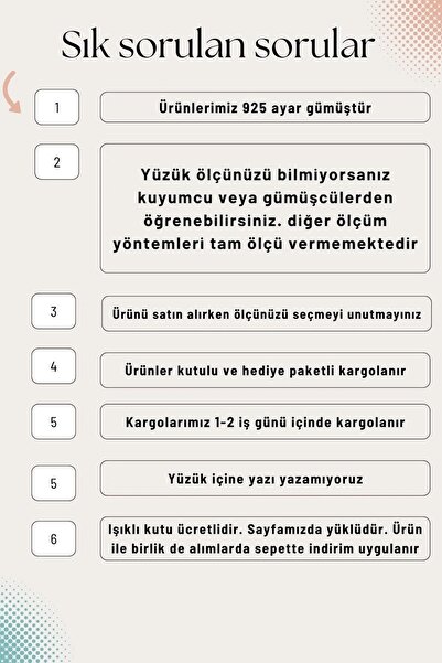 Erer Gümüş Gümüş baget taşlı yüzük