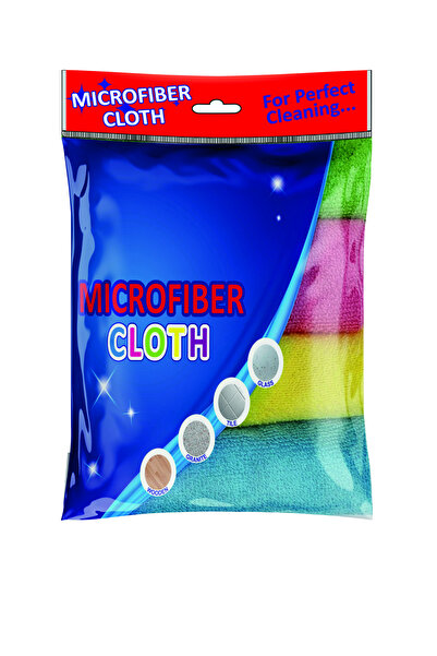 Fanatik 4 adet 30 X 40 Cm Mikrofiber Cam Ve Ayna Temizlik Bezi İz Bırakmaz
