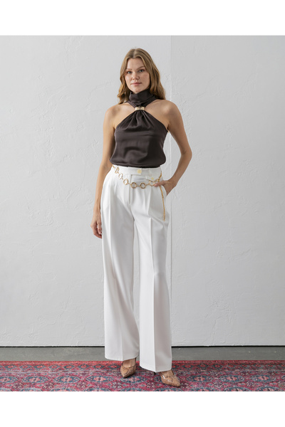 Vuntal BUTİK PLEATED BALL BEAN PANT