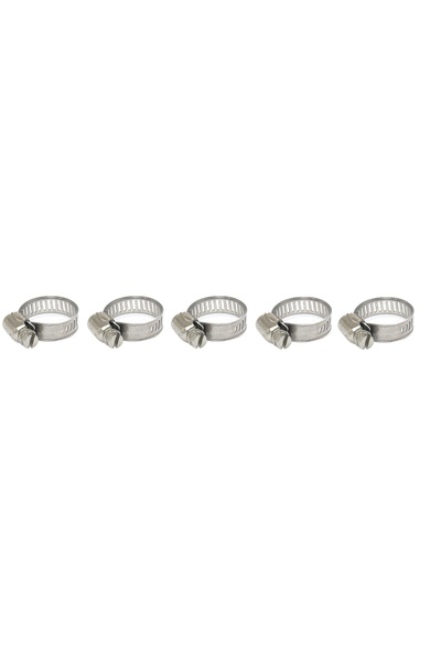 MARİNE TOWN 5 Adet Paslanmaz Hortum Kelepçesi. 40-60mm. AISI304