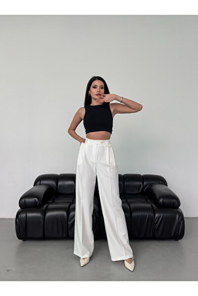 Vuntal BUTİK PLEATED BALL BEAN PANT