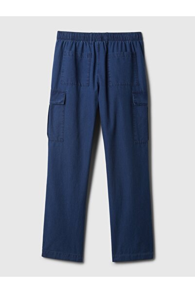 GAP Erkek Koyu Mavi Ripstop Kargo Pantolon