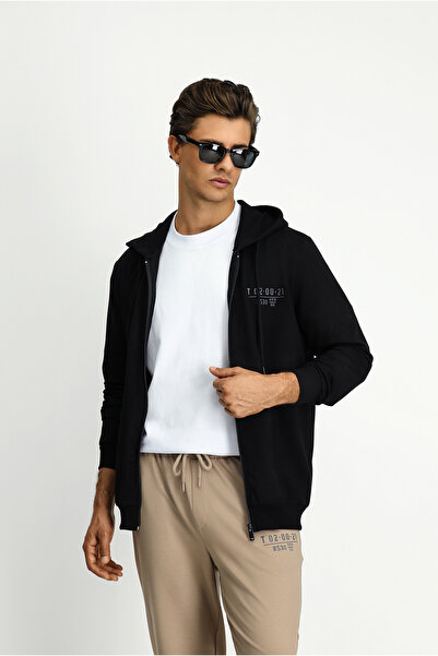Kiğılı Hooded Zippered Regular Fit Sweatshirt
