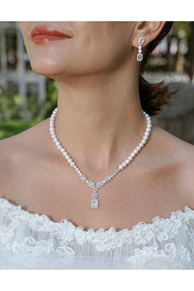 İLK İNCİ TAKI Gerçek Doğal İnci Set – ST032