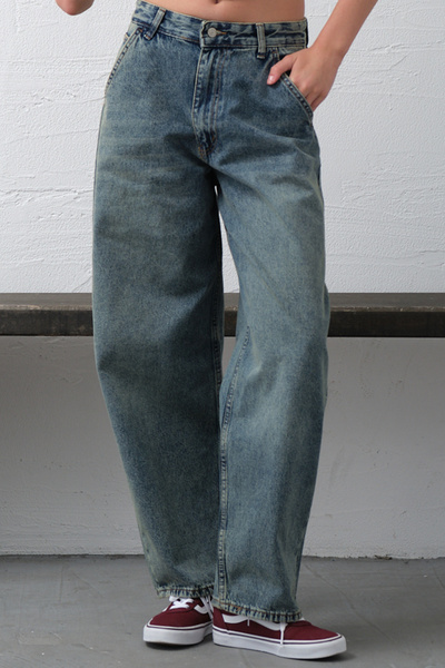 Maule Широкий крій, екстра висока талія, балонний крій, баггі джинси, жіночі штани @Cuneo Balon