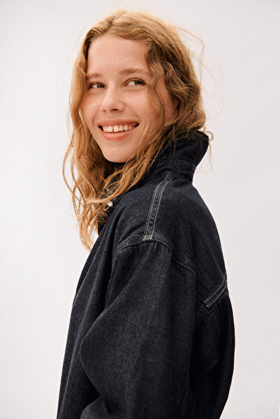 H&M Kot Gömlek Feather Soft