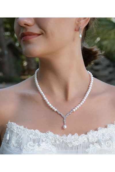 İLK İNCİ TAKI İnci Set – ST045