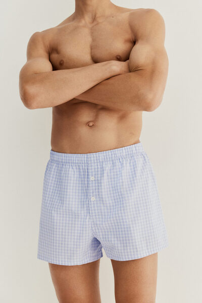 H&M 3’lü Pamuklu Dokuma Boxer Şort