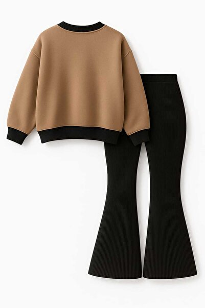 Entel Girl's Suit with Bow Detail Leggings