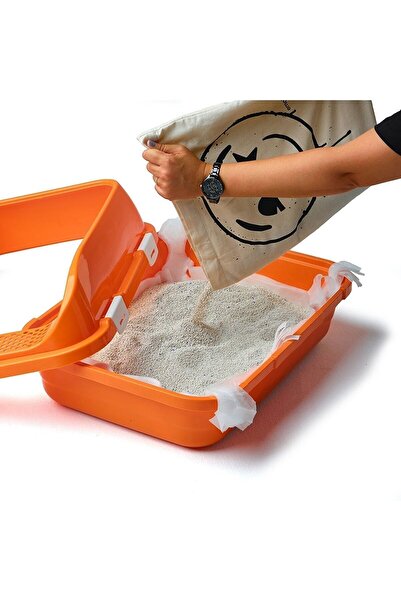 Magicat Cat Litter Cleaning Odorless Screen Filter (7-Piece L-Xl) 4-Piece Advantage Pack