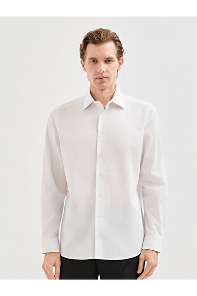 Karaca Erkek Regular Fıt Gömlek-Beyaz