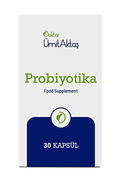 Dr. Ümit Aktaş Probiyotika - 30 Enterik Kapsül - Gıda Takviyesi