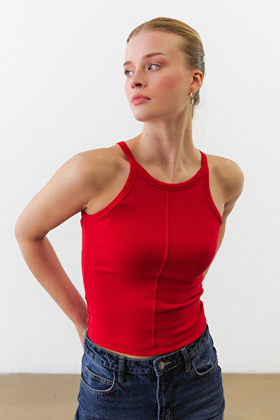 urban focus Halter Neck Strap Tank Top